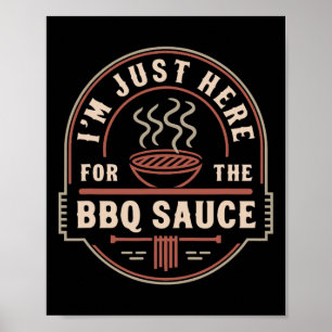 Póster Cita de Papá fumando carne para divertido Bbq parr