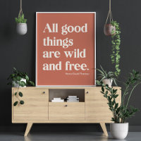 Cita de positividad Inspiradora salvaje y libre