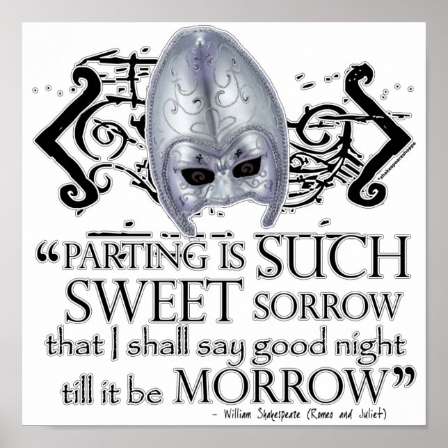 Póster Cita de Romeo y Julieta (Frente)