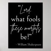 Cita de Shakespeare - Mortales tontos II