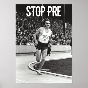 Póster Cita de Steve Prefontaine