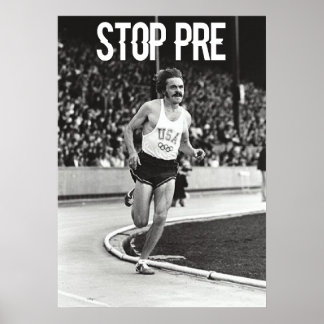 Póster Cita de Steve Prefontaine