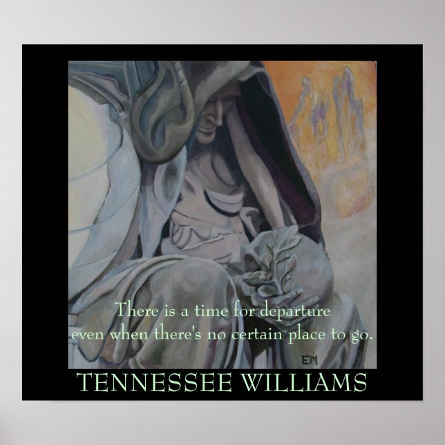 Póster Cita de Tennessee Williams - POSTER (Frente)