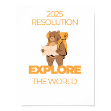 Cita de viaje Explore the world Poster