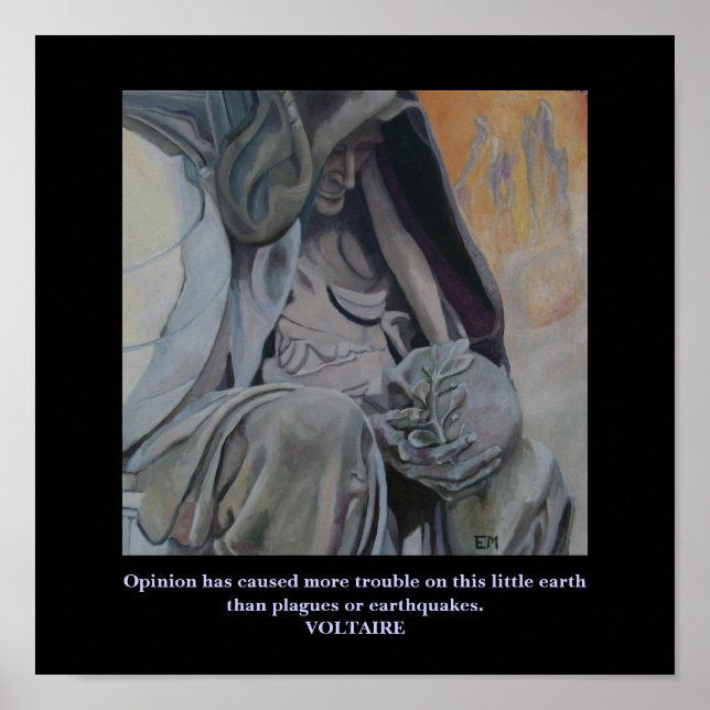 Póster Cita de Voltaire - Poster (Frente)