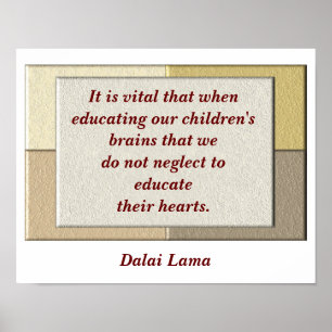 Póster Cita del Dalai Lama - poster