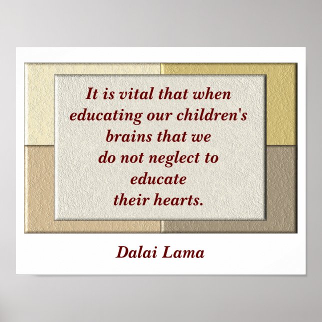Póster Cita del Dalai Lama - poster (Frente)