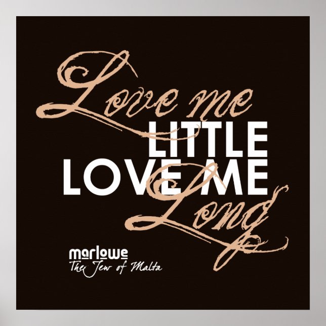 Póster Cita Del Judío De Malta (Frente)