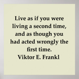 Póster cita del vencedor frankl