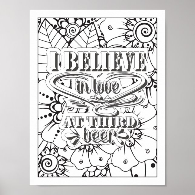 Póster Cita El día de San Valentín (Frente)