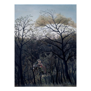 Póster Cita en el bosque 1889