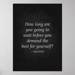 Póster Cita estética - Poster motivacional