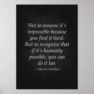 Póster Cita estética - Poster motivacional