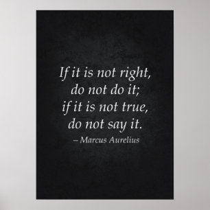 Póster Cita estética - Poster motivacional