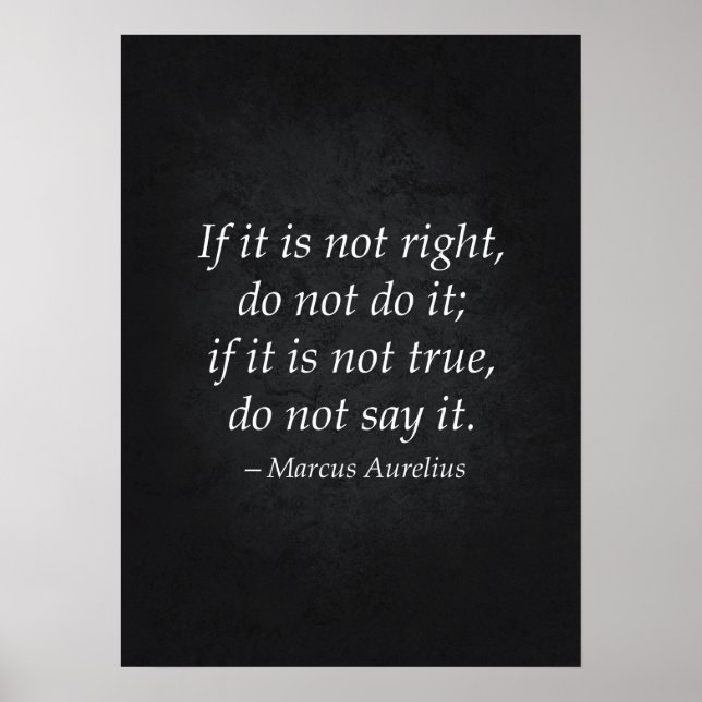 Póster Cita estética - Poster motivacional (Frente)