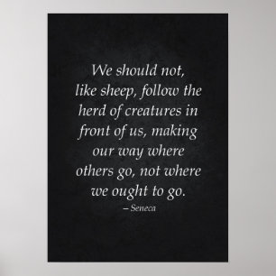 Póster Cita estética - Poster motivacional