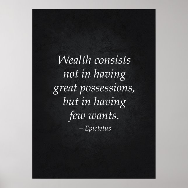 Póster Cita estética - Poster motivacional (Frente)