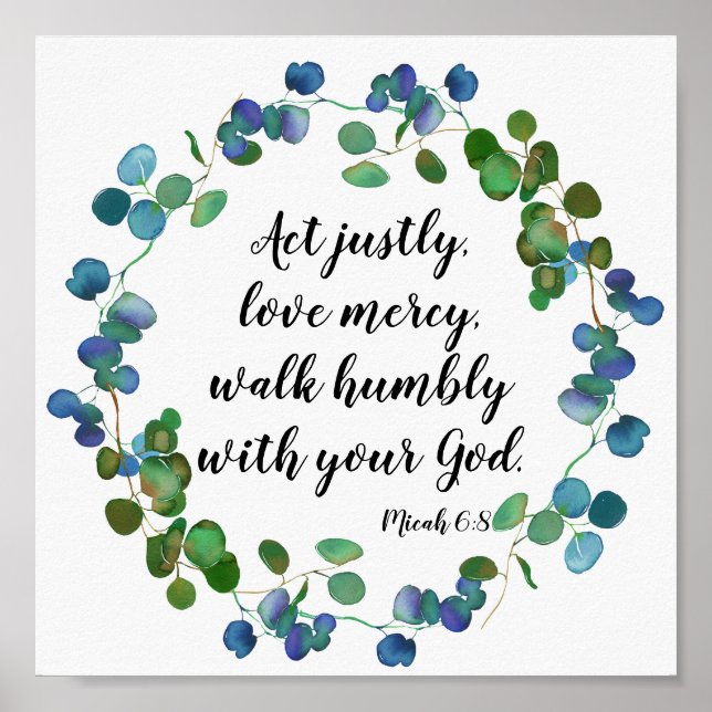 Póster Cita Inspiradora del Personalizado de la Escritura (Frente)