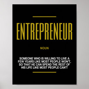 Póster Cita Inspiradora Empresaria Sobre El Éxito