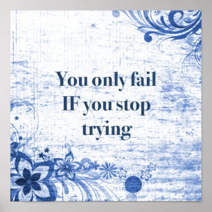 Póster Cita inspiradora   Motivación No se rindan