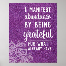 Póster Cita inspiradora Soy Declaraciones Motivadoras