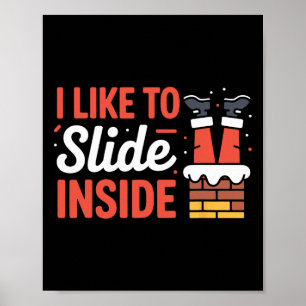 Póster Cita linda de Disc Golf Slide Inside Chains Ultima