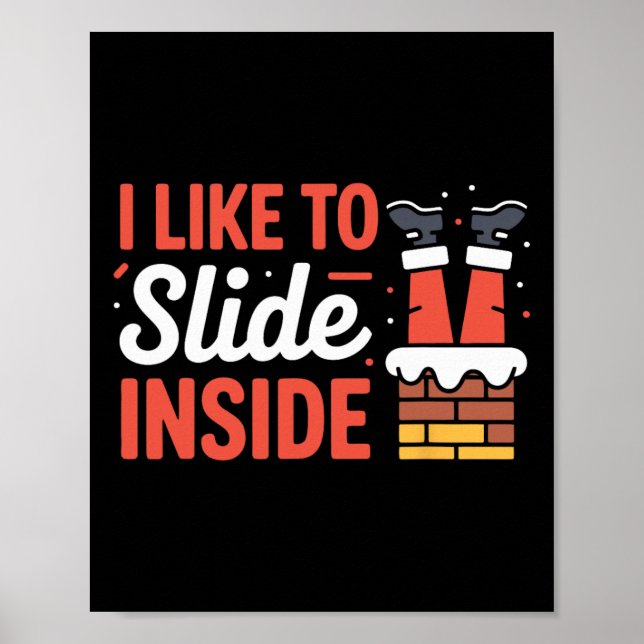 Póster Cita linda de Disc Golf Slide Inside Chains Ultima (Frente)