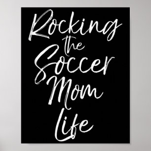 Póster Cita linda del regalo del día de la madre que bala