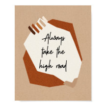 Cita Motivacional Abstracto Moderno Boho