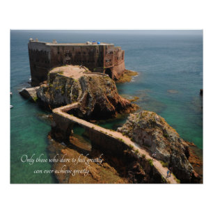 Póster Cita motivacional - Berlongas - Portugal