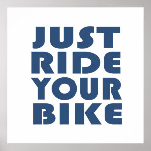 Póster Cita Motivacional de Ciclismo de Montaña - Ciclism
