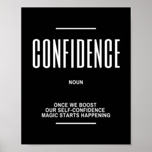 Póster Cita Motivacional Sobre Confianza