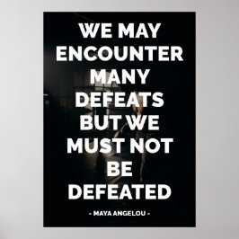 Póster Cita motivacional y Inspiradora