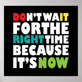 Póster Cita motivadora