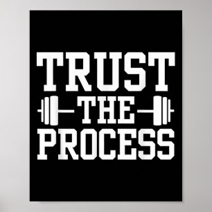 Póster Cita motivadora que dice Gym Fan Workout Fitness