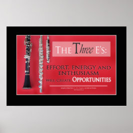 Póster Cita musical - Citas de liderazgo motivacionales