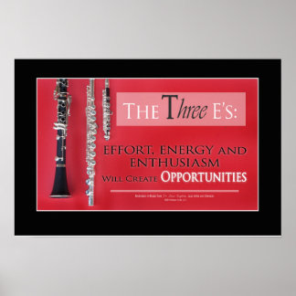 Póster Cita musical - Citas de liderazgo motivacionales