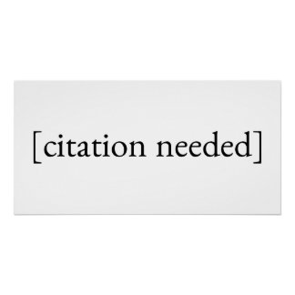 Póster Cita necesaria