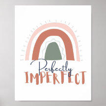 Cita perfectamente imperfecta con un arcoiris puro