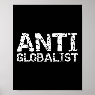 Póster Cita política conservadora Regalo republicano Anti