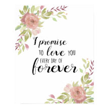 cita romántica de amor acuarela flores rosadas mod