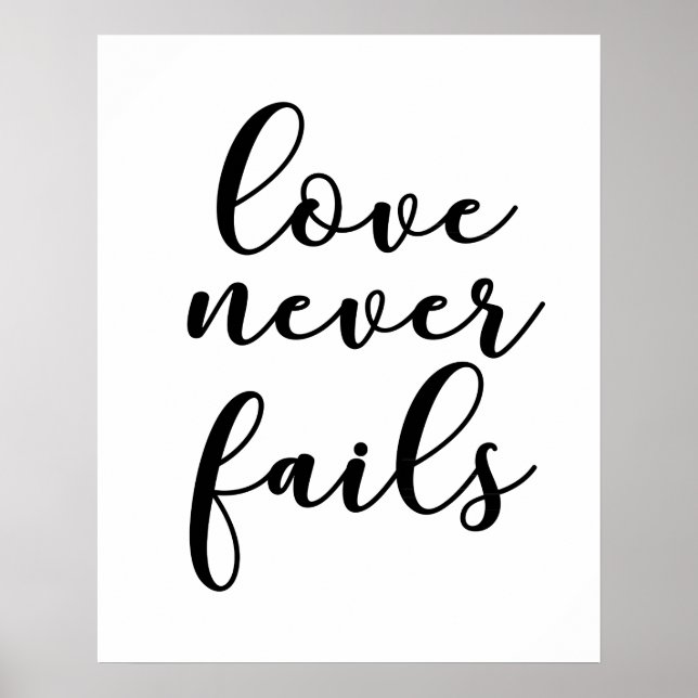 Póster Cita romántica de amor boda (Frente)