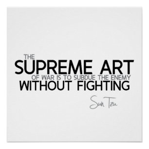 Póster CITA: Sun Tzu - arte supremo