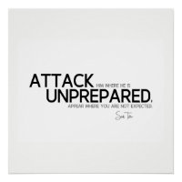 CITA: Sun Tzu: Ataque sin preparación