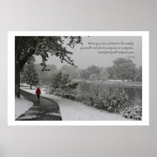 Póster Cita tzú lao II