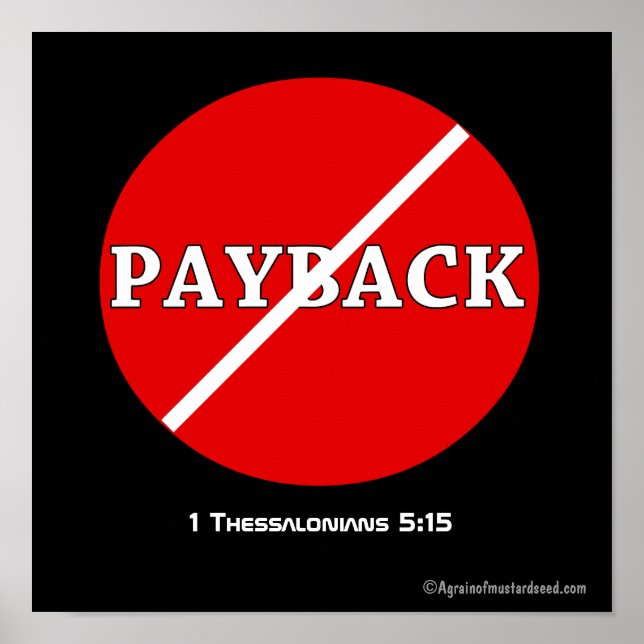 Póster Citas cristianas (Frente)