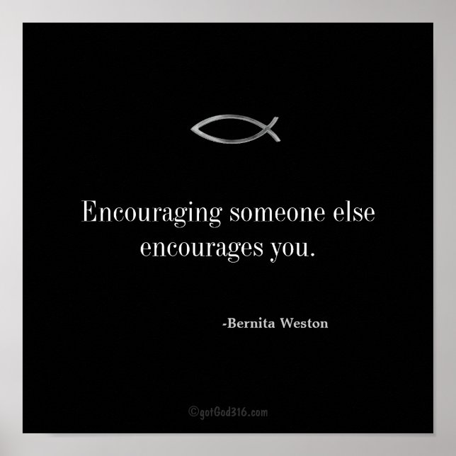 Póster Citas cristianas (Frente)