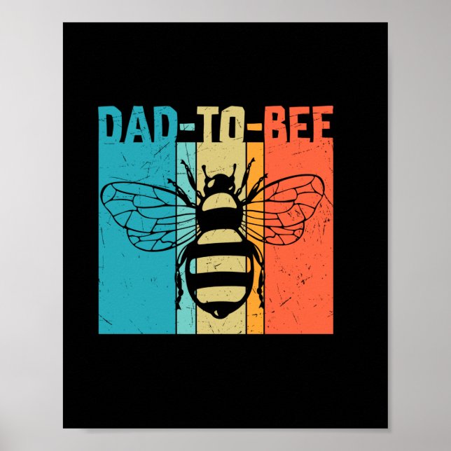 Póster Citas de abuelo | Papá a Abejar (Frente)