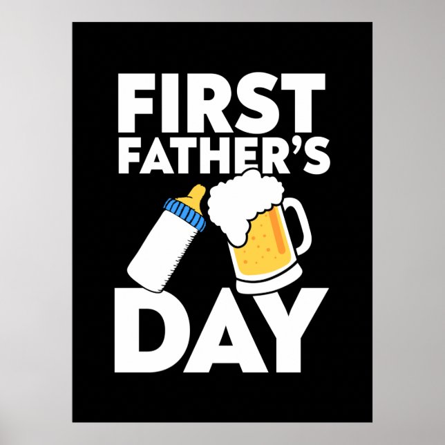Póster Citas de abuelo | Primer Día del Padre (Frente)