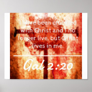 Póster Citas de dios:  2:20 del galón -- "Vidas de Cristo
